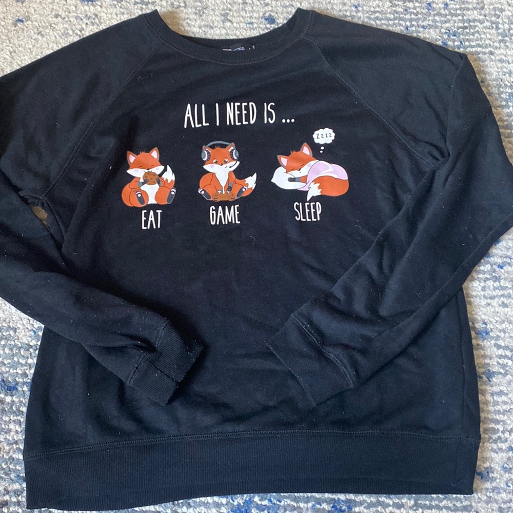 Black Fox Long Sleeve Shirt